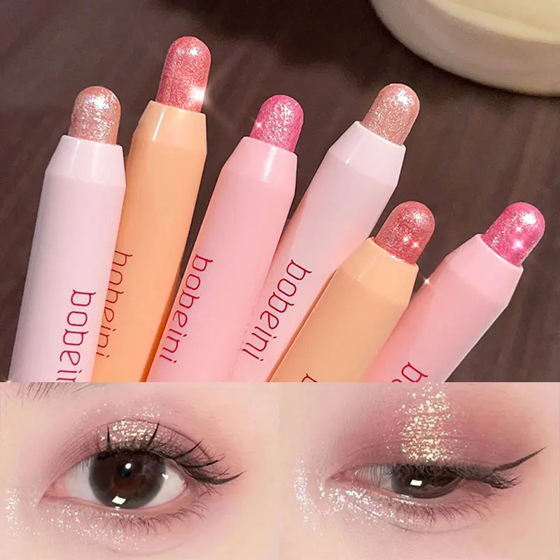 Pearl Shimmer Eyeshadow Pencil | Waterproof Highlighter Stick Eyeshadow Pencil QXL