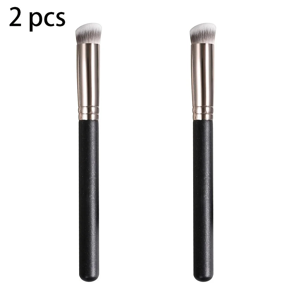 Dense Kabuki Foundation & Concealer Brush – 1 or 2 Pack Kabuki Makeup Brush QXL 2PCS