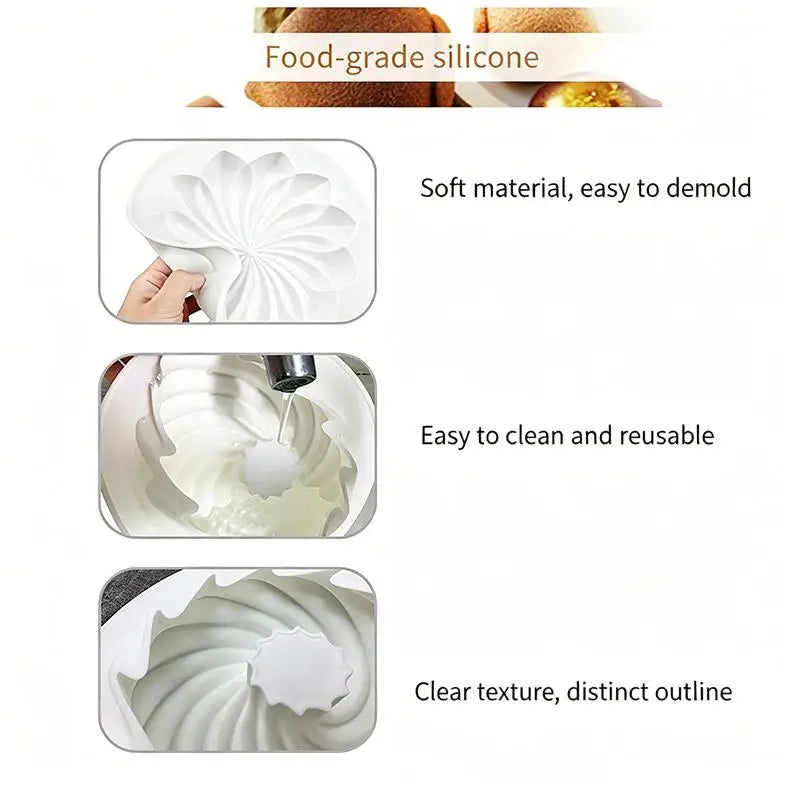 15-Cavity 3D Hazelnut Silicone Mold | Acorn Chocolate & Cake Baking Silicone Baking Mold QXL