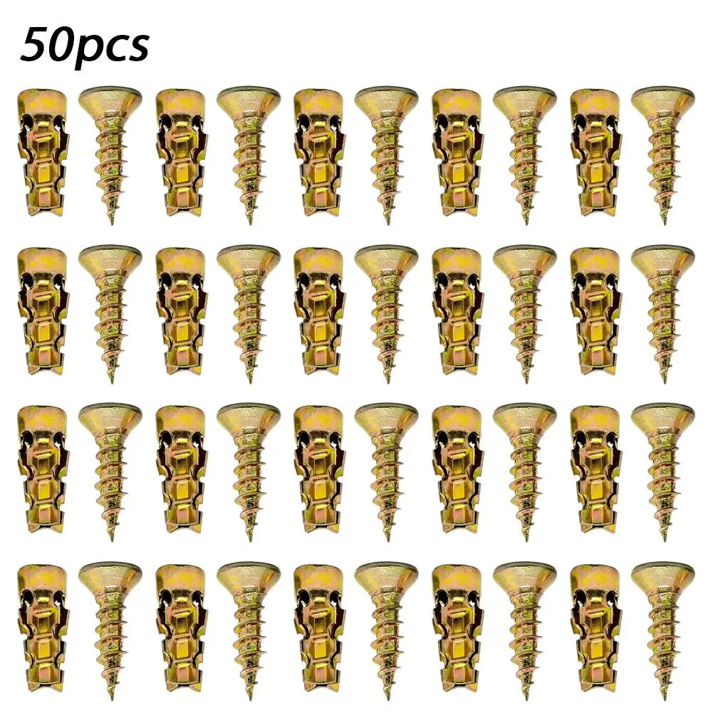 30/50/100-Pack Cabinet Hinge Expansion Screw Set | M2×3 Expansion Screw Set QXL 50pcs