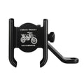 Aluminum Alloy Motorcycle & Bike Phone Holder Handlebar Mount Handlebar Phone Mount QXL Rearview mirror