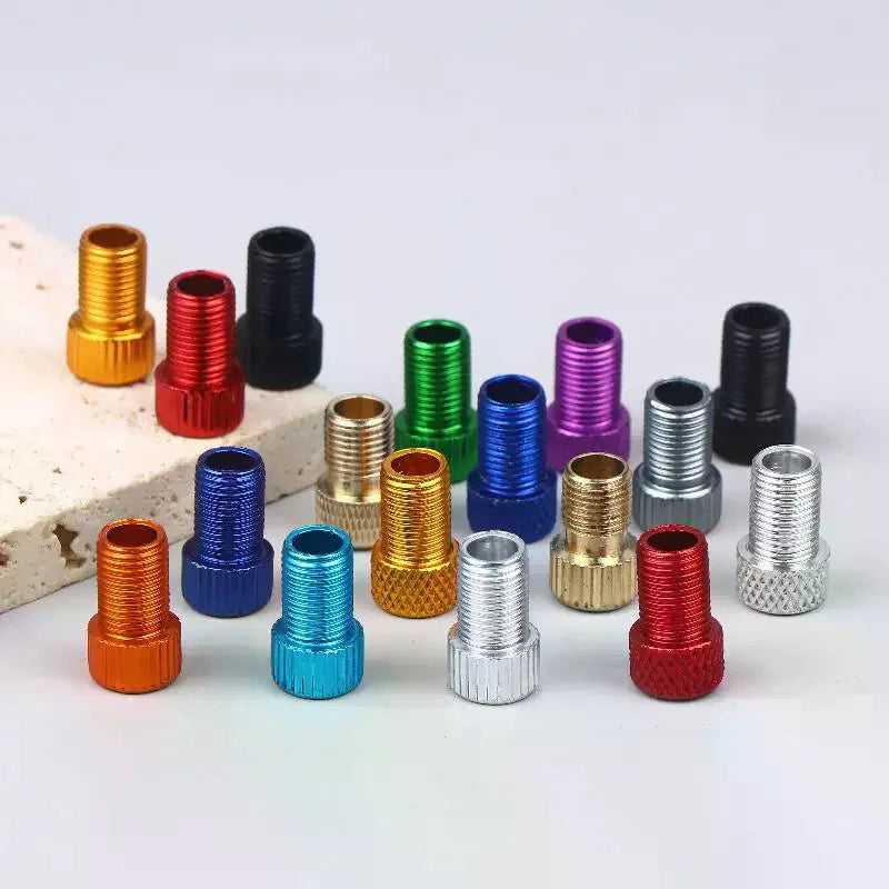20-Pack Presta to Schrader Valve Adapters | Bike Tire Pump Bike Valve Adapter QXL