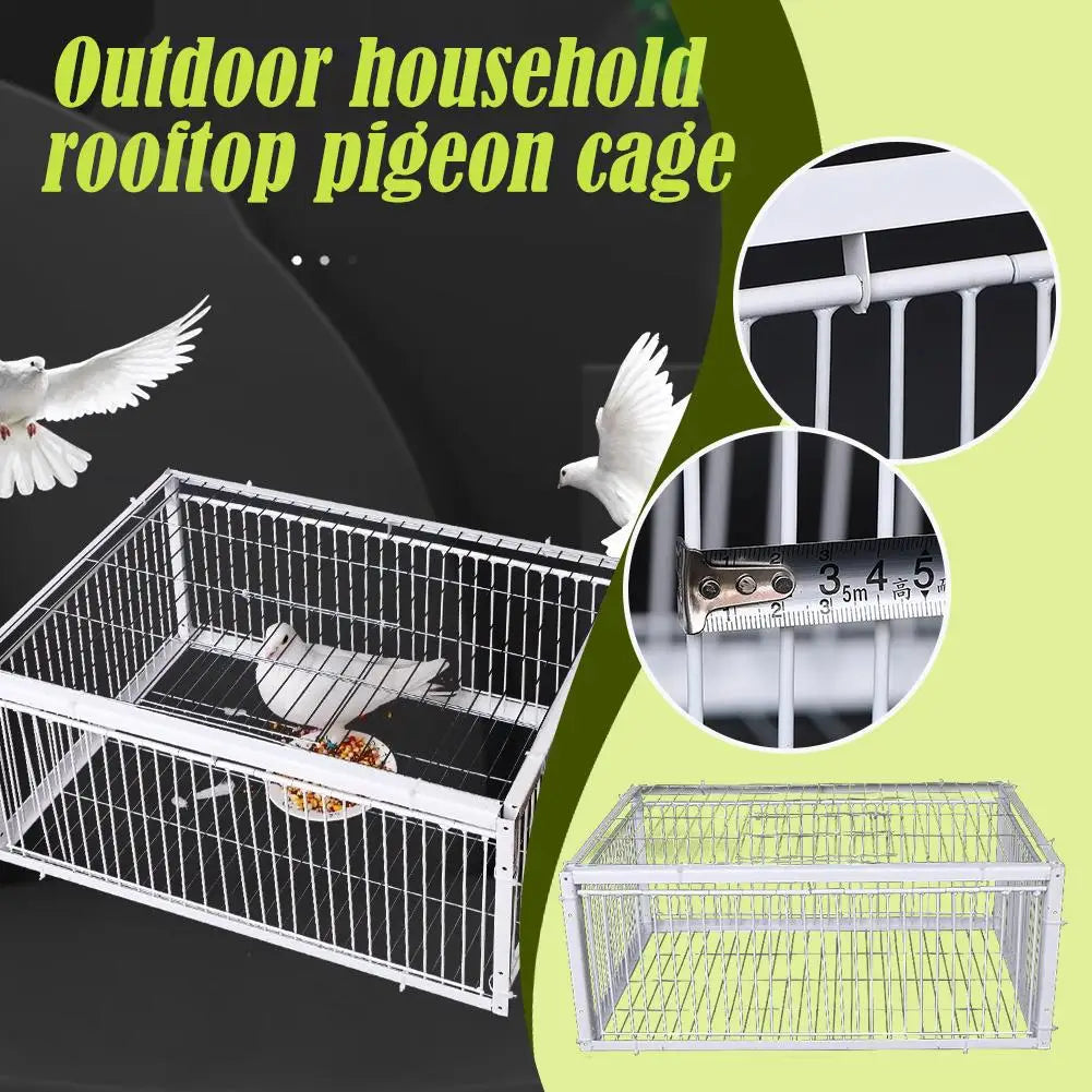 Automatic One-Way Bird Trap Cage | Pigeon & Small Animal Bird Trap Cage QXL