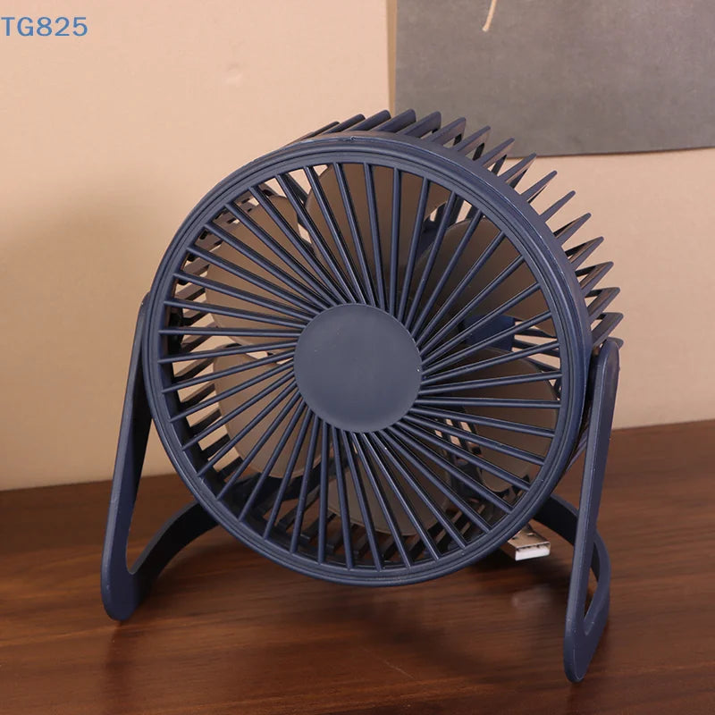 5-Inch USB Mini Desktop Fan | Quiet 360° Rotation Desk Cooler USB Desktop Fan QXL