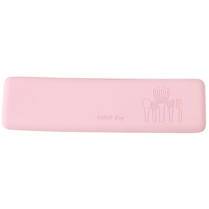 Silicone Makeup Sponge Holder & Beauty Blender Organizer Sponge Organizer Case QXL Pink L