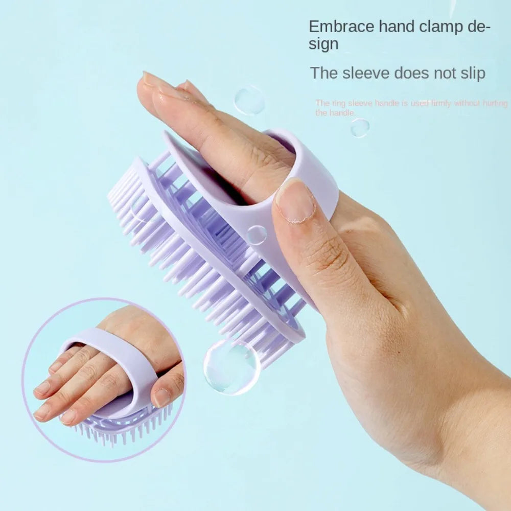 TPE Scalp Massager Shampoo Brush – 7 Colors | eelhoe Scalp Massage Brush QXL