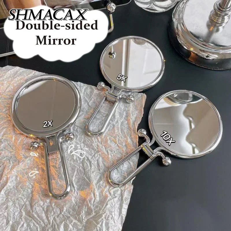 Double-Sided Magnifying Makeup Mirror 2x 5x 10x Foldable Magnifying Makeup Mirror QXL