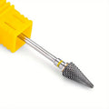 Tungsten Carbide Nail Drill Bits – Gel Polish Remover Set Nail Drill Bits QXL Yellow XF