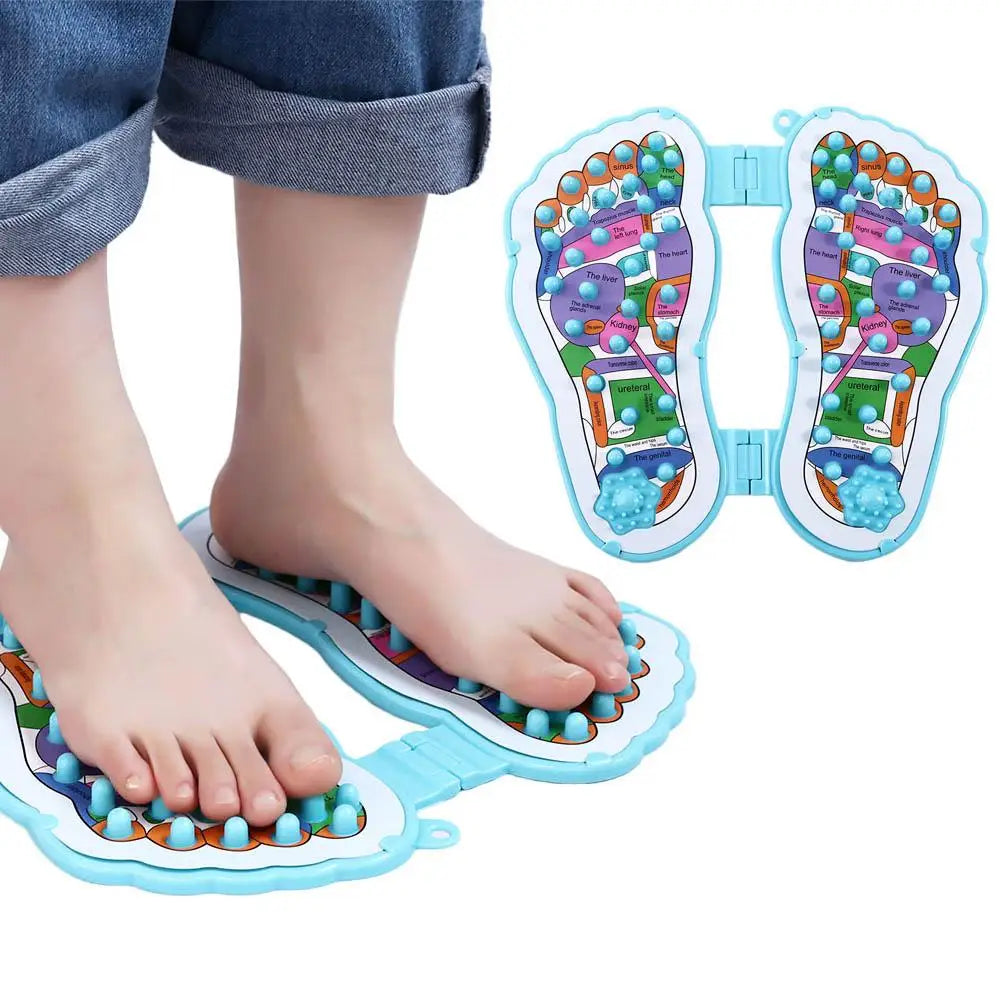 Acupressure Foot Massage Mat | Shiatsu Reflexology Pad Foot Massage Mat QXL