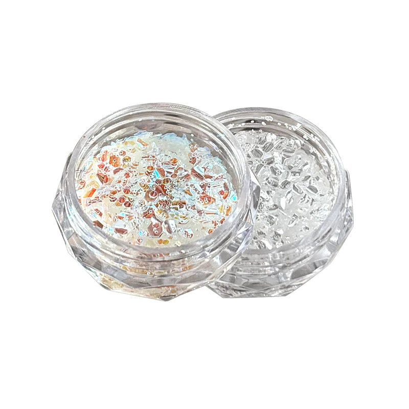 Mini Sequin Nail Glitter Charms Box | DIY Nail Art Decoration Nail Art Glitter QXL