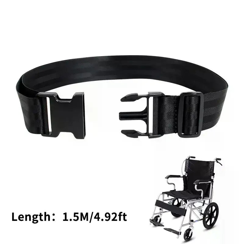 Wheelchair Seat Belt | Adjustable Quick-Release Waist Lap Strap Wheelchair Safety Strap QXL Default Title