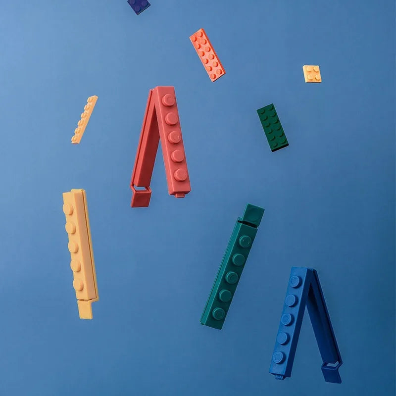 Building Block Bag Sealing Clips | Food & Snack Bag Clips Food Bag Clips QXL