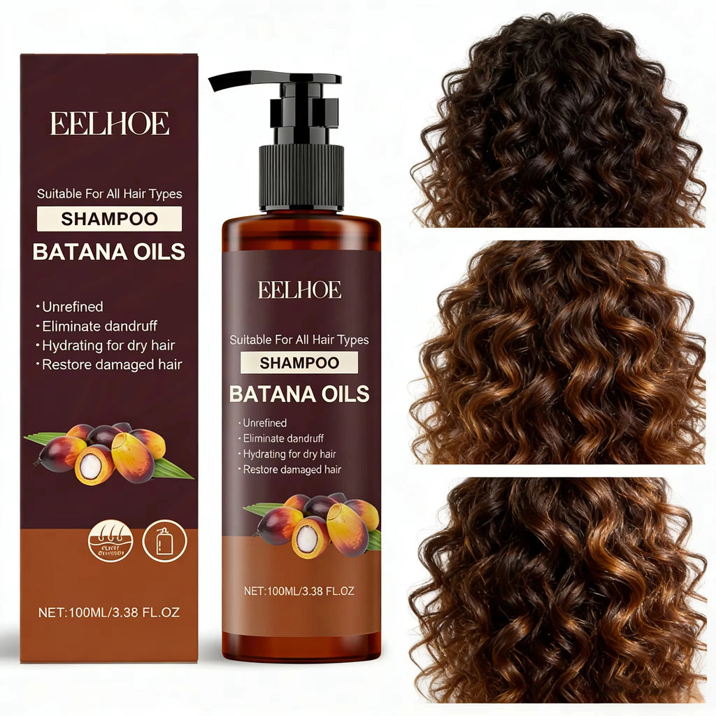 HOEGOA Batana Oil Nourishing Shampoo | Oil Control & Dandruff Nourishing Hair Shampoo QXL