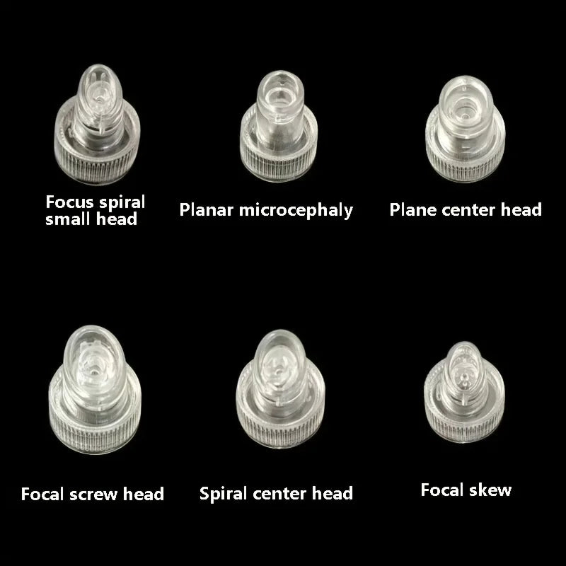 6-Pack Bubble Tip Replacement Heads for Hydro Facial Machines Facial Machine Tips QXL 6pcs