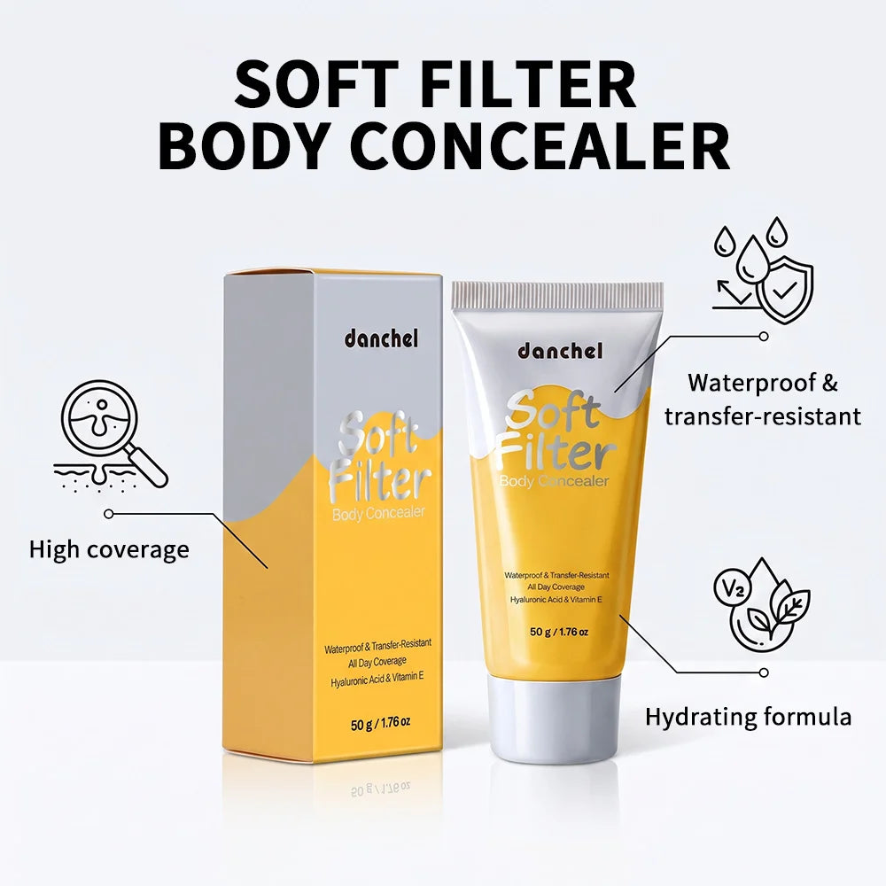 Waterproof Body Concealer | High Coverage Scars & Tattoos Body Concealer QXL