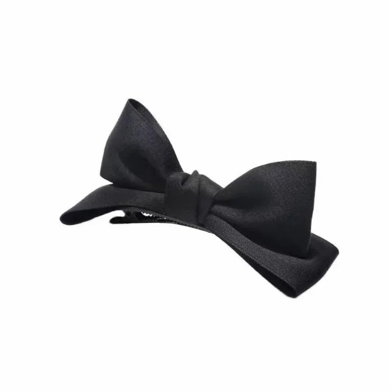 3D Red Bow Hair Clip | Korean Ribbon Barrette for Girls Bow Hair Clip QXL