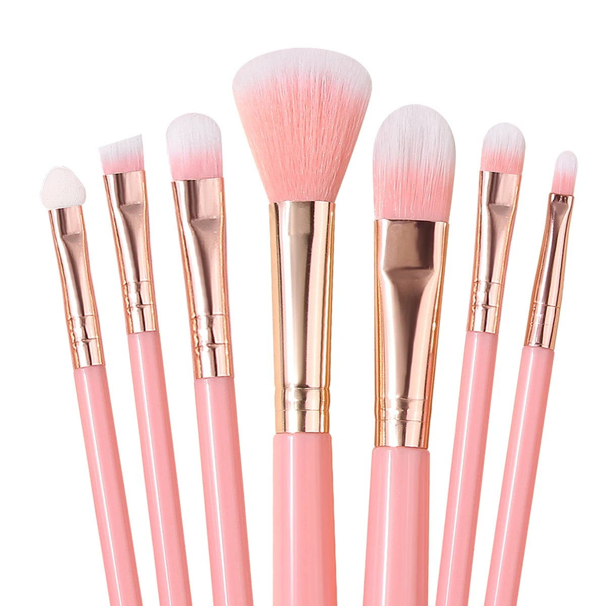 KOSSHOW 12-Piece Makeup Brush Set | Face & Eye Cosmetic Kit Makeup Brush Set QXL
