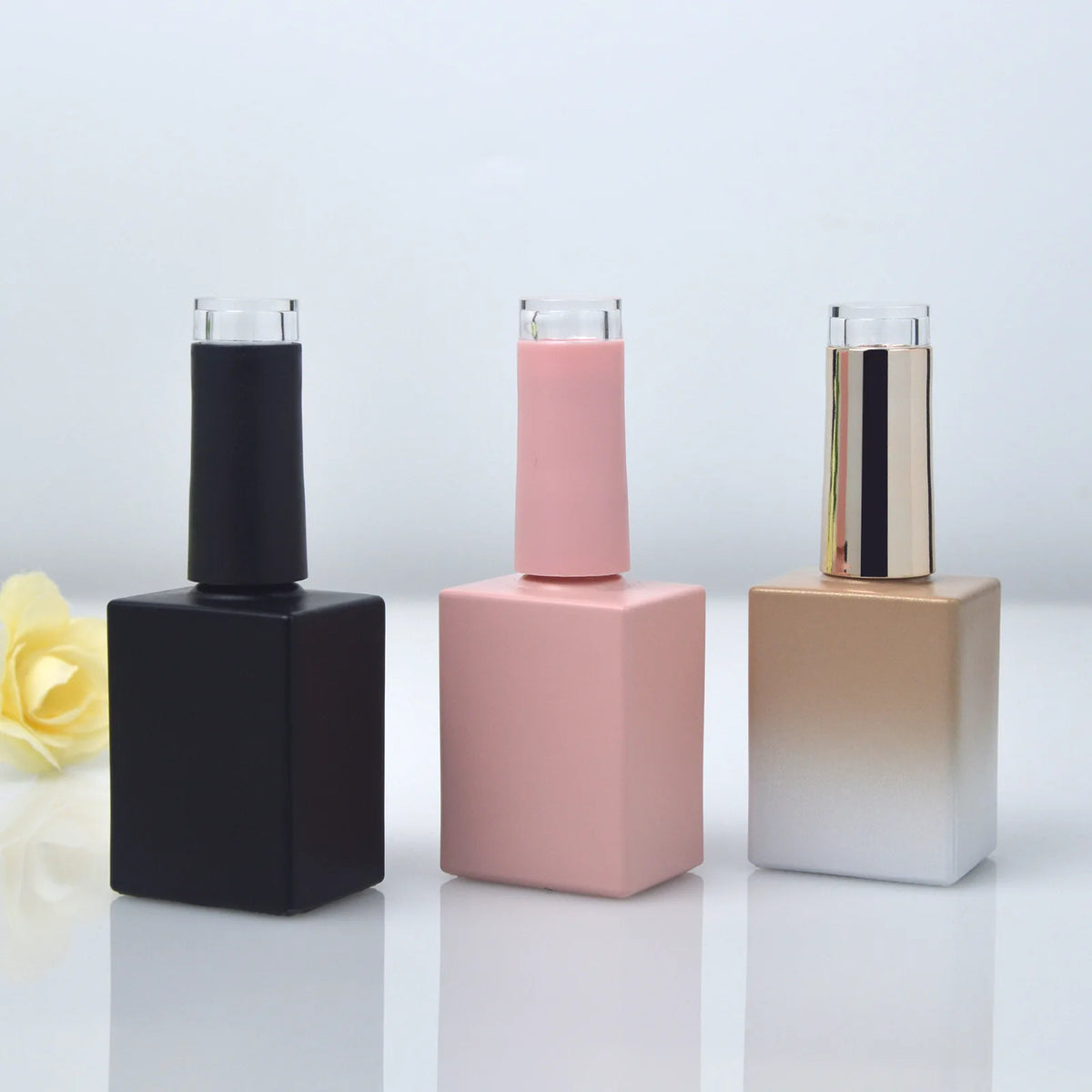 Empty Glass Nail Polish Bottles 10ml & 15ml – DIY Refillable Nail Polish Bottle QXL