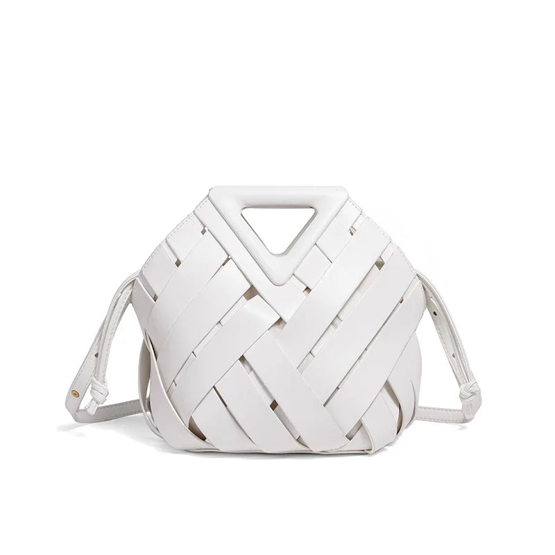 Luxury Leather Diaper Bag | Large Crossbody Tote for Moms Crossbody Diaper Bag QXL bai