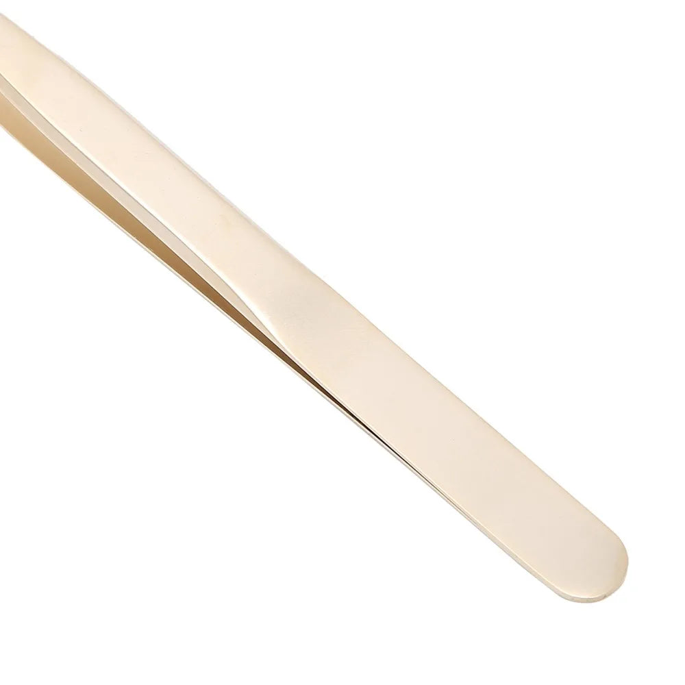 Gold Fine Point Precision Tweezers | Nail Art, Lash & Bead Tool Precision Tweezers QXL