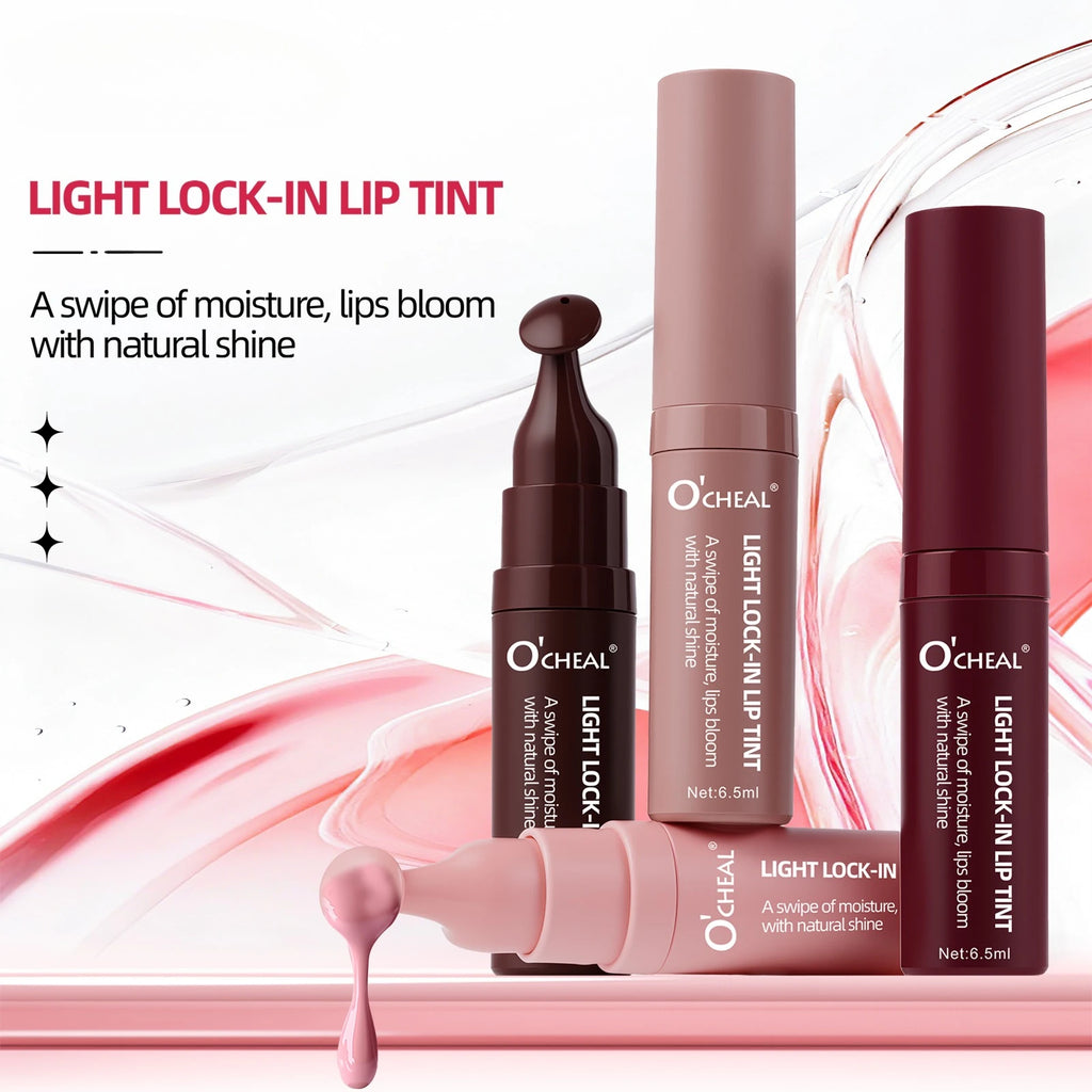 Long-Lasting Waterproof Lip Gloss with Brush | Moisturizing Lip Gloss QXL