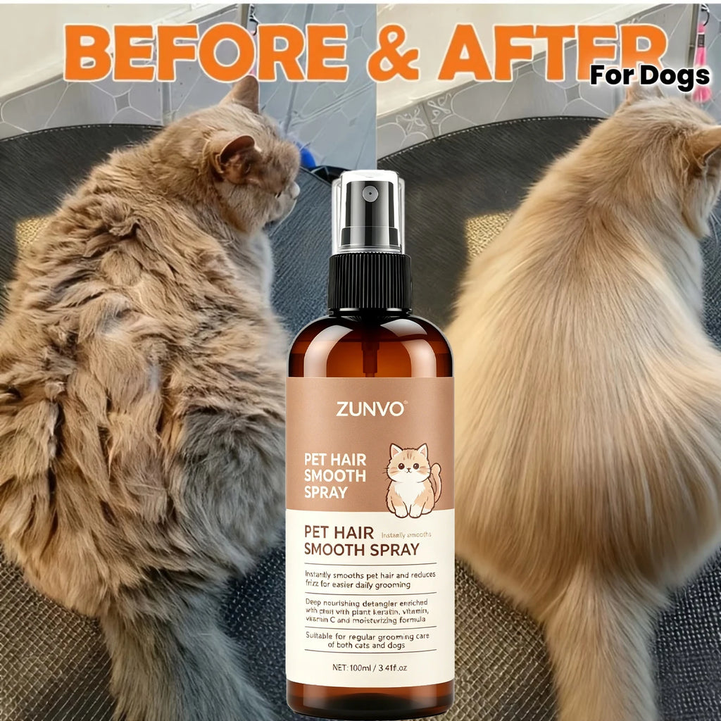 No-Rinse Dry Shampoo for Dogs & Cats | Water-Free Formula Pet Dry Shampoo QXL
