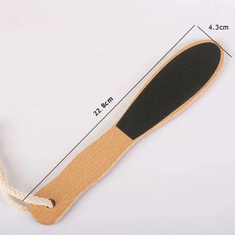 FUMOSIK Double-Sided Wooden Foot File & Callus Remover Foot File Rasp QXL