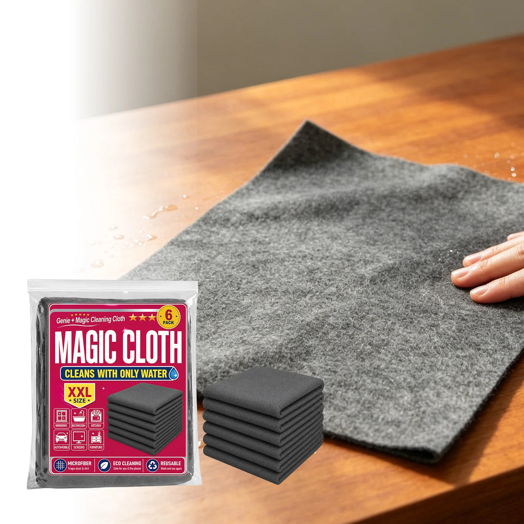 6-Pack Microfiber Cleaning Cloths | Lint-Free & Scratch-Free Microfiber Cleaning Cloth QXL