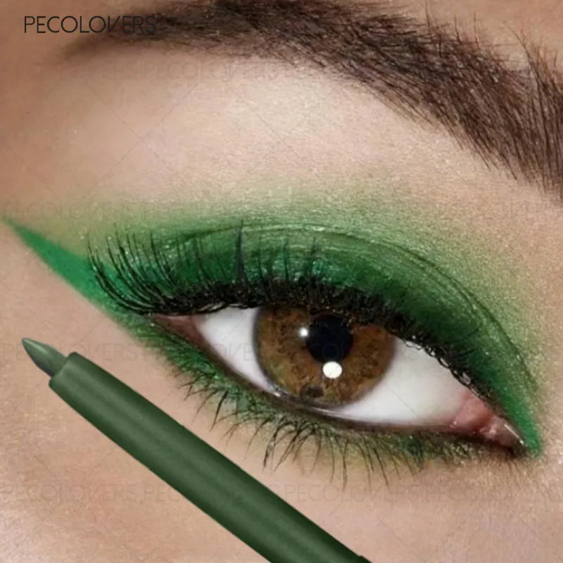 PECOLOVERS Waterproof Colorful Gel Eyeliner Pen | Multi-Color Gel Eyeliner Pen QXL