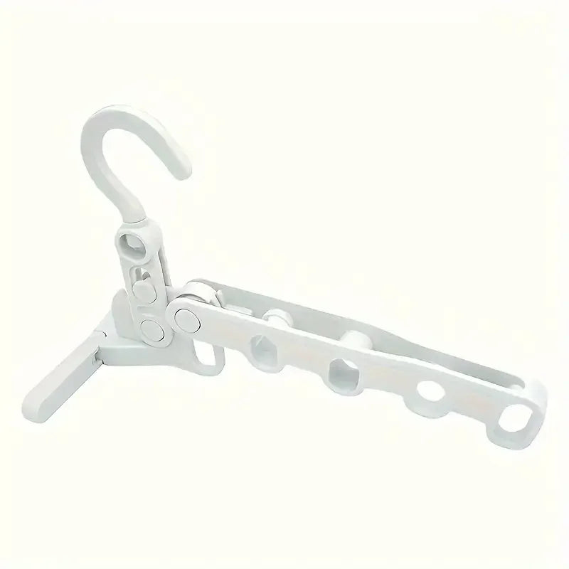 Foldable 5-Hole Clothes Hanger | Travel Space-Saving Multi-Hook Clothes Hanger QXL 1pc