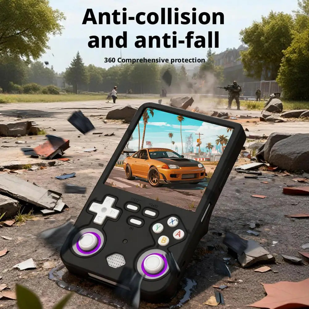 R36 Ultra Silicone Case | Dustproof Handheld Console Cover Console Protective Case QXL