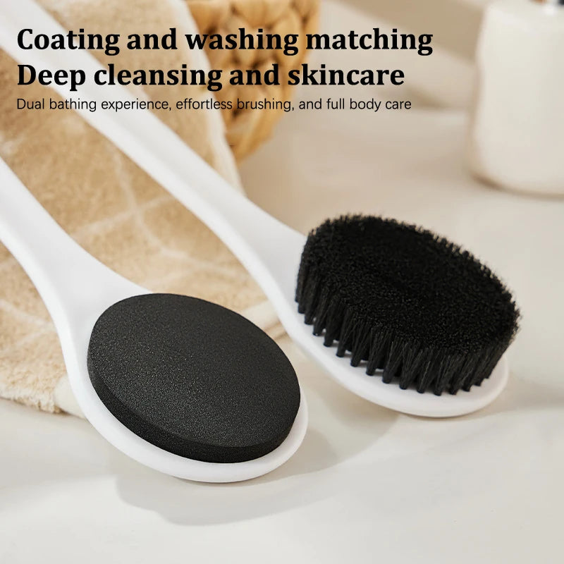 Long Handle Lotion Applicator Brush – Back & Body Cream Lotion Applicator Brush QXL