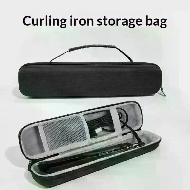 EVA Hair Straightener & Curling Iron Storage Bag | Carry Case Hair Tool Storage Bag QXL