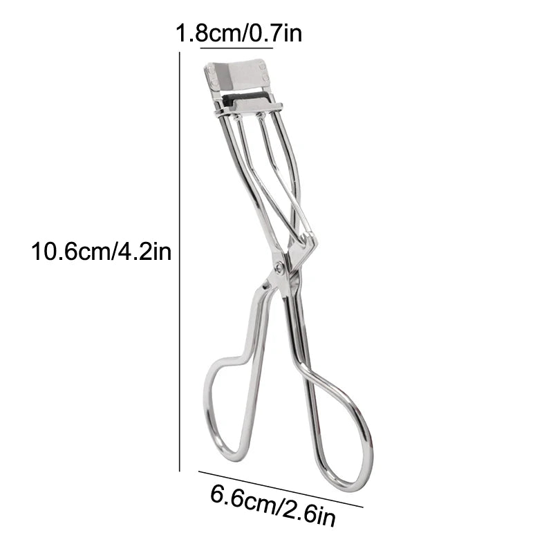 Mini Partial Eyelash Curler | Chrome Steel Precision Lash Tool Eyelash Curler QXL one size