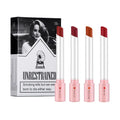 4-Pack Creative Cigarette Matte Lipstick Set | Long-Lasting Nude Matte Lipstick Set QXL 1Set