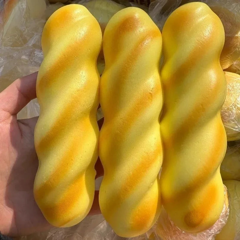 Squishy Twisted Dough Fidget Toy | Soft Bread Squeeze Toy Squishy Fidget Toy QXL