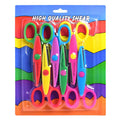 6-Piece Decorative Edge Scissors Set | Wavy DIY Craft Cuts Decorative Craft Scissors QXL Default Title
