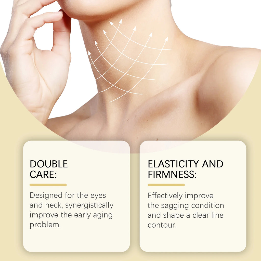 Polypeptide Firming Eye & Neck Cream Set | Electric Massage Firming Skincare Set QXL