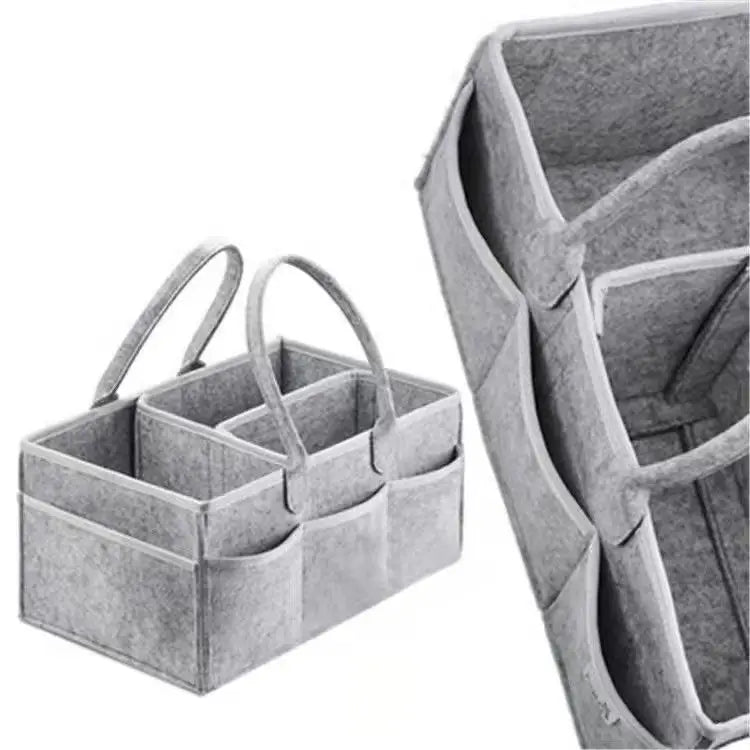 Baby Diaper Caddy Organizer – Portable Nursery Storage Bin Diaper Caddy Organizer QXL