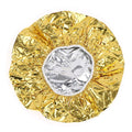 Aluminum Foil Thermal Hair Cap | Salon Hair Dyeing & Shower Hair Dyeing Cap QXL Gold