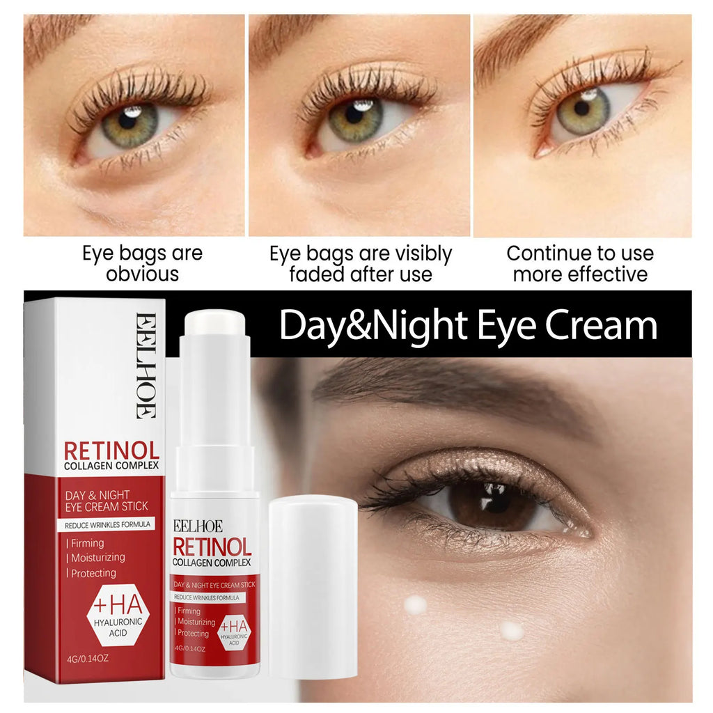 Hoygi Retinol Eye Cream Stick | Collagen & Hyaluronic Acid Eye Cream Stick QXL