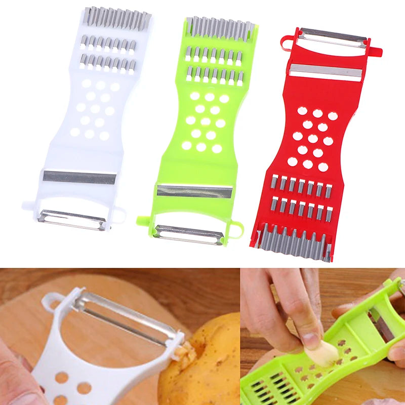 Vegetable Grater & Slicer | Garlic Carrot Cucumber Cutter Vegetable Grater Slicer QXL