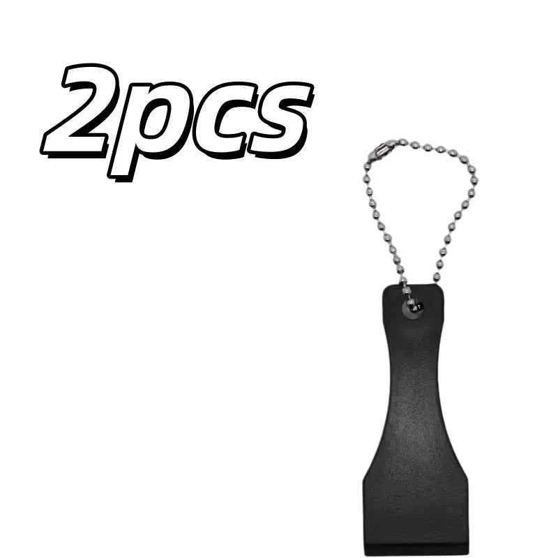2-Pack Lottery Ticket Scraper Keychains | Scratch-Off Tool Novelty Keychain Tool QXL 2pcs
