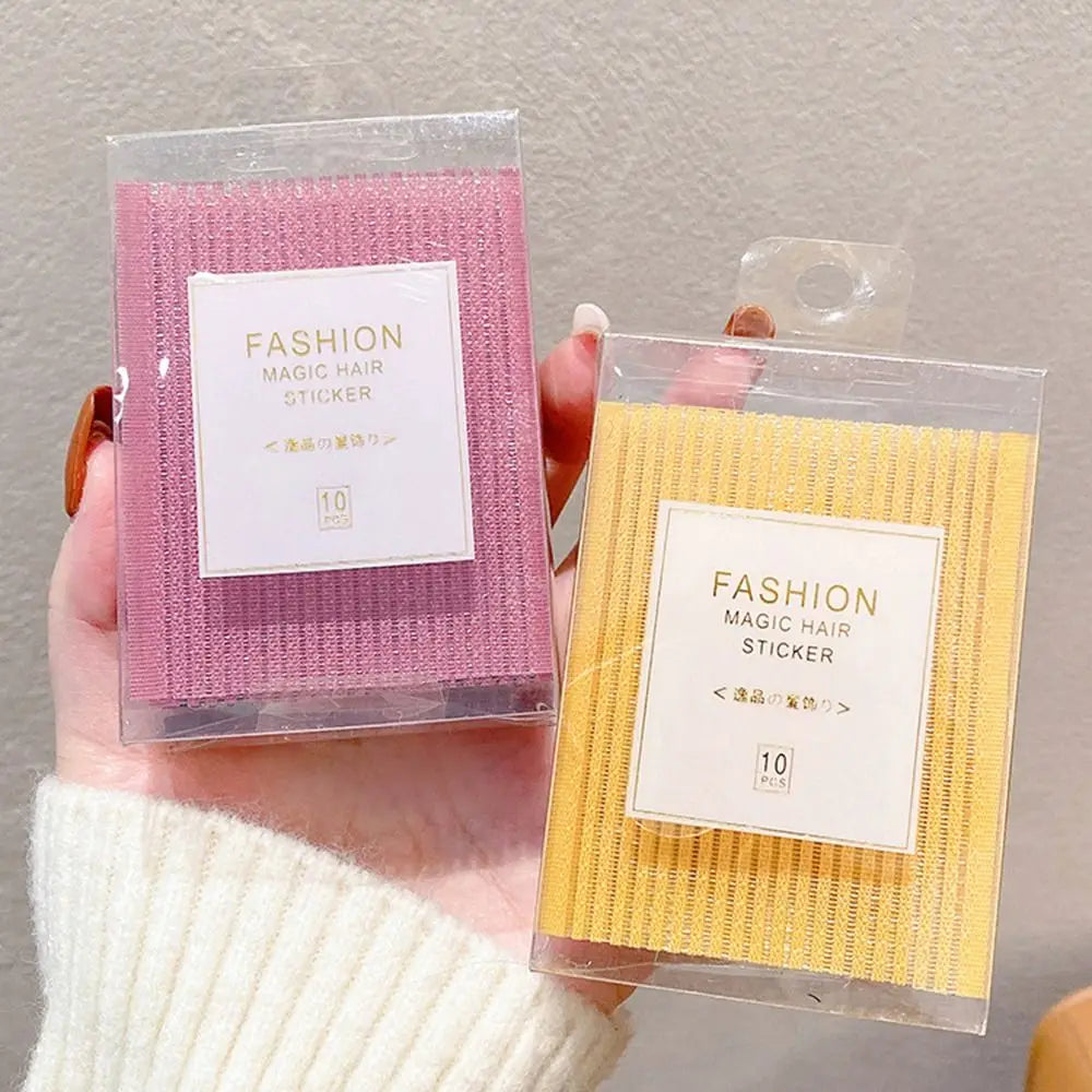 10-Pack Bangs Magic Sticky Pads | Nylon Hair Fringe Lifter Hair Styling Accessory QXL