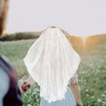 Bride Headband with Veil | Elegant Bridal Headdress Bridal Headband Veil QXL Default Title