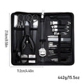 40-Pc Stainless Steel Manicure & Pedicure Set | Nail Clipper Kit Manicure Pedicure Set QXL Black