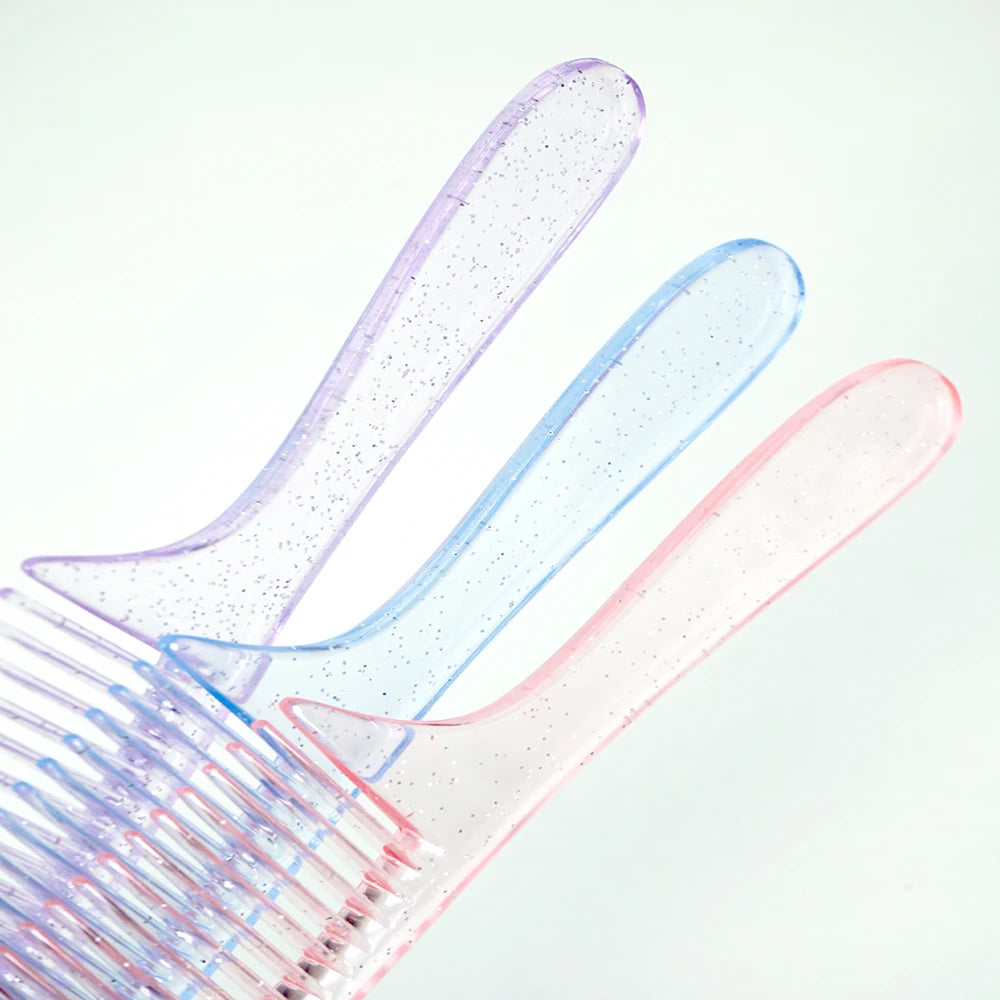 Sparkling Detangling Hair Comb | Wet & Dry Styling Brush Detangling Hair Comb QXL