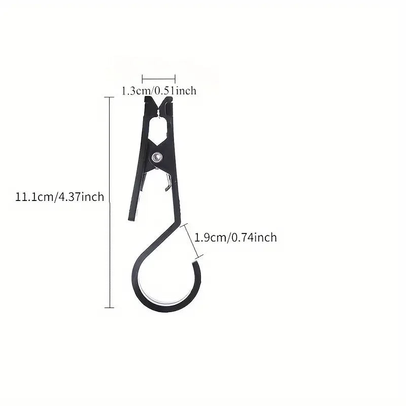 5-Pack Camping Hooks | Multi-Function Tent & Canopy Clips Camping Hooks QXL