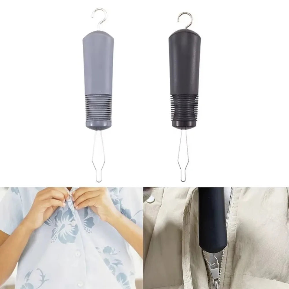 ABS Button Hook Dressing Aid Tool | Easy Buttoning for Seniors Dressing Aid Tool QXL