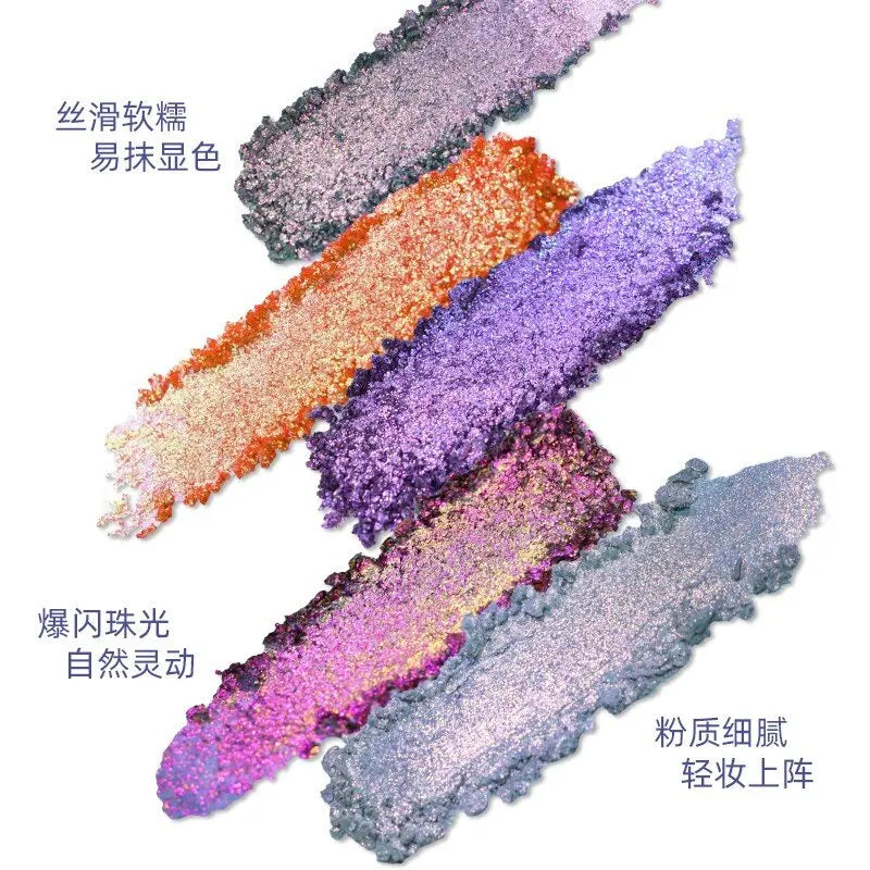 Chameleon Gradient Sparkle Eyeshadow | Long-Lasting Highlighter Sparkle Eyeshadow QXL